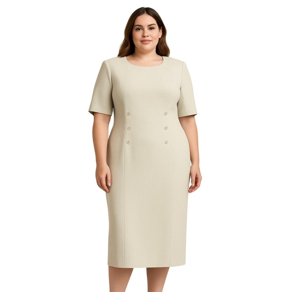 Givenchy Selection De Givenchy Wool Blend Sheath … - image 1